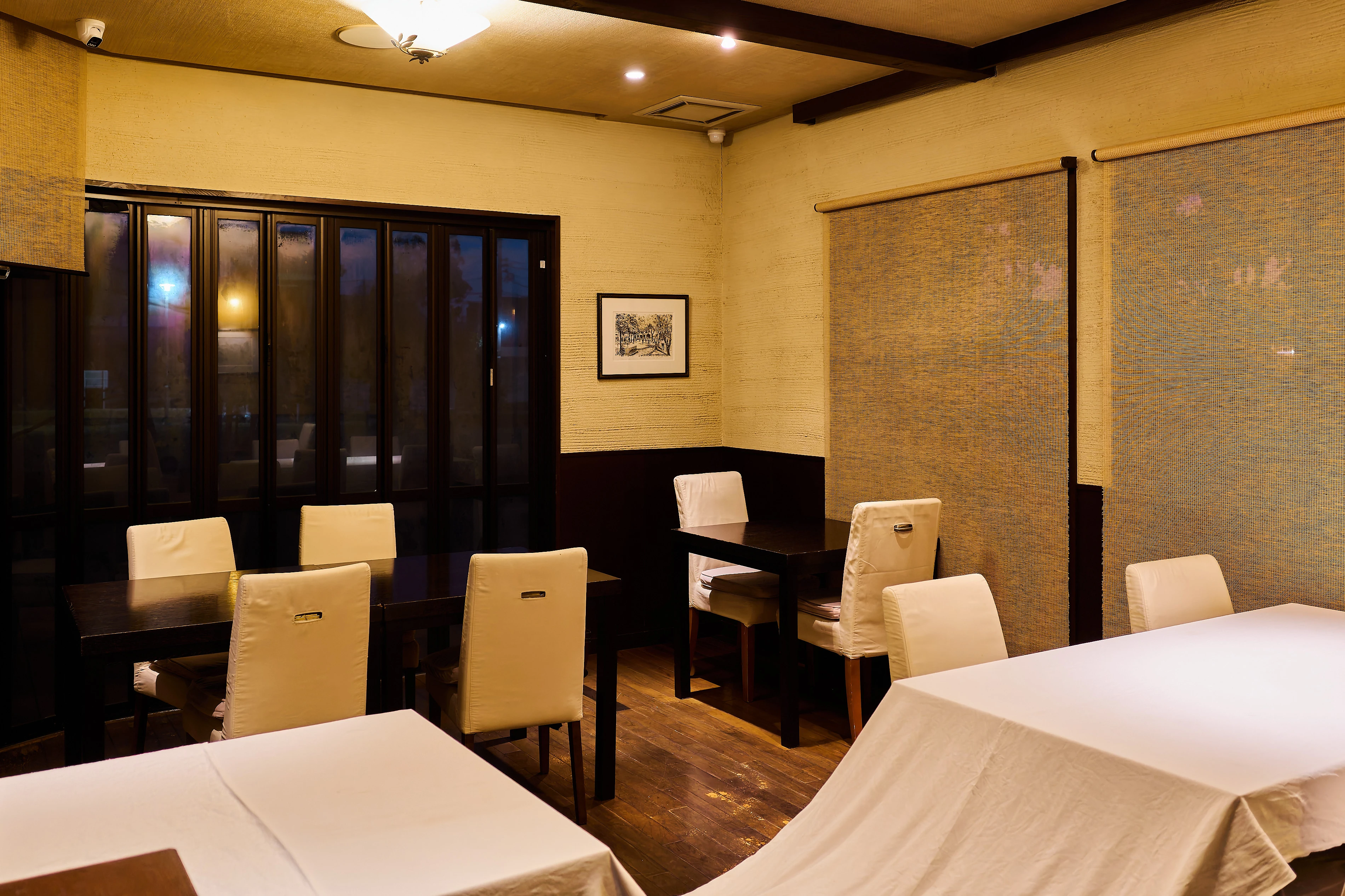 落ち着いた個室風スペース